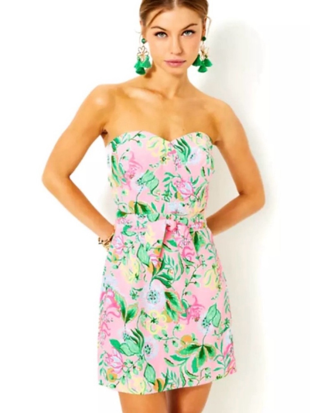 Lilly Pulitzer Kylo Strapless Skirted Romper